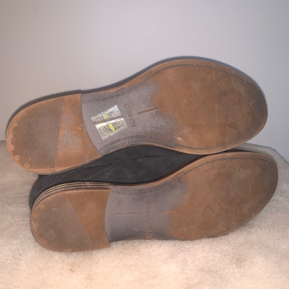 Dolce Vita Prestley Wedge Boots Suede Leather 9.5 - Picture 10 of 11